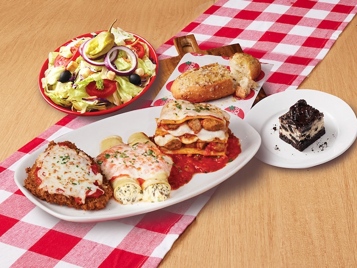 Marios 3 Course Feast!  Big Baked Trio